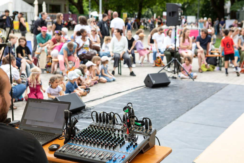 KiKS Eröffnung 2025 - Technikpult